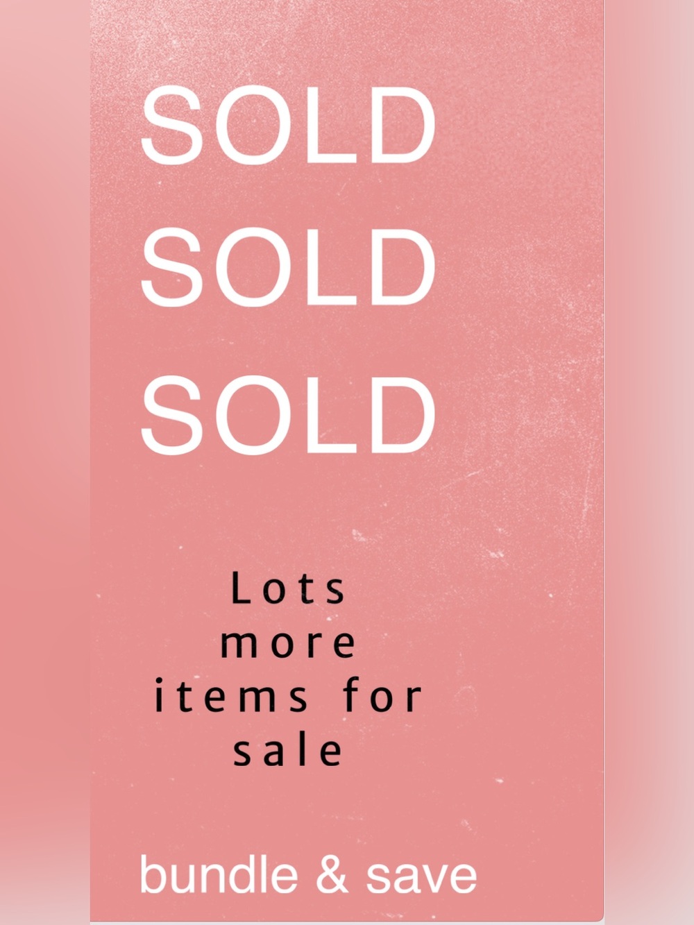 NFS - Not for Sale